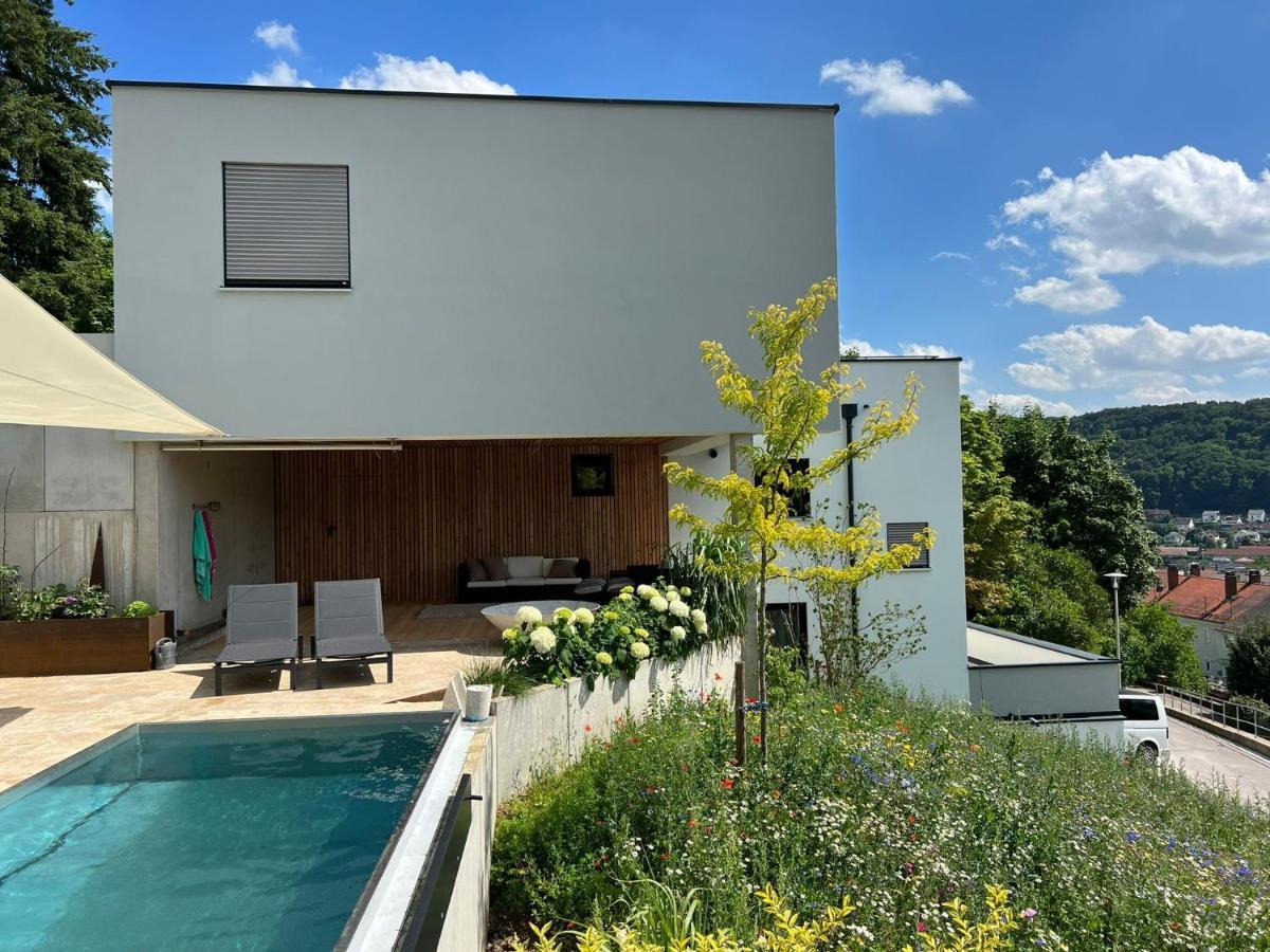 Ferienchalet Burgenblick Riedenburg Esterno foto